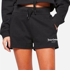 Juicy Couture LA Edition Black Athletic Shorts
